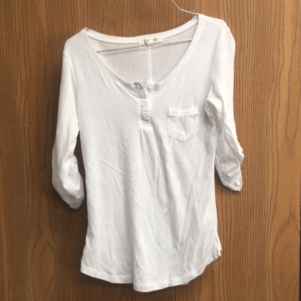 Plain white shirt